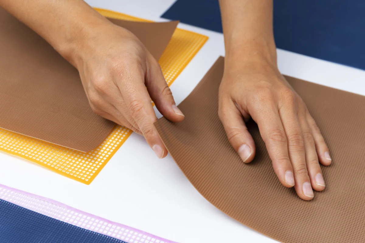 bahan PVC Synthetic Leather