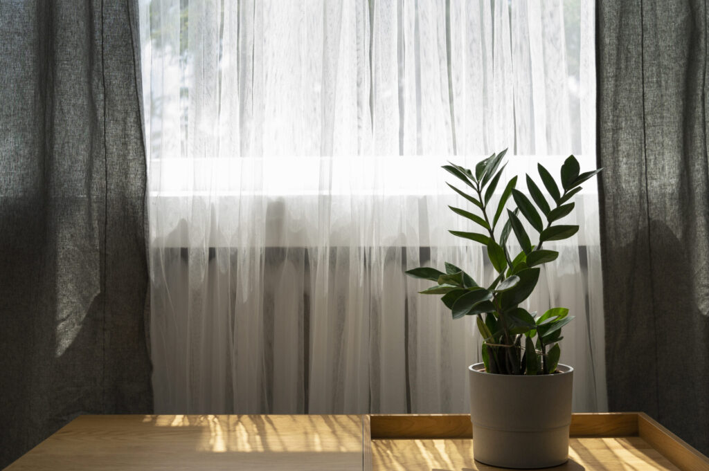 material tirai linen