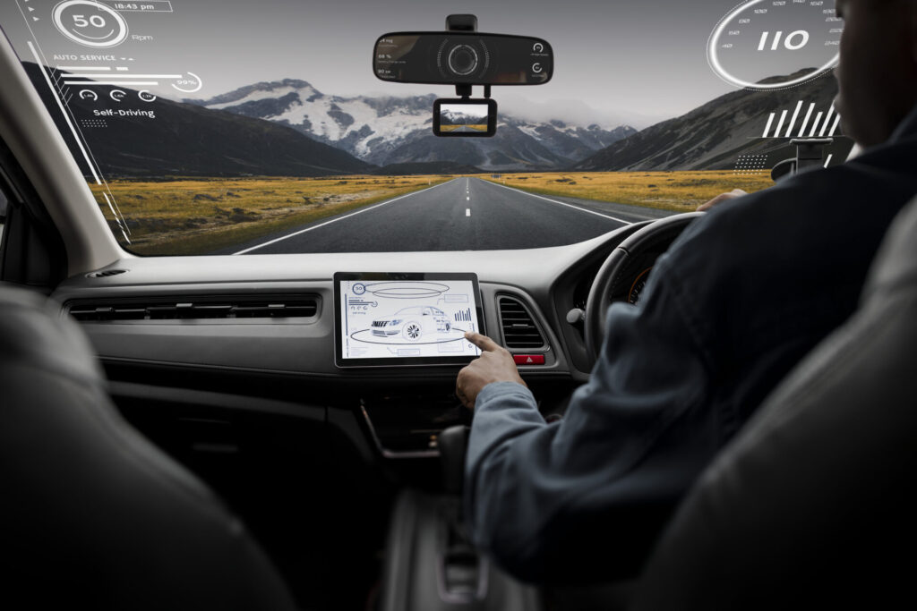 digital cockpit interior mobil