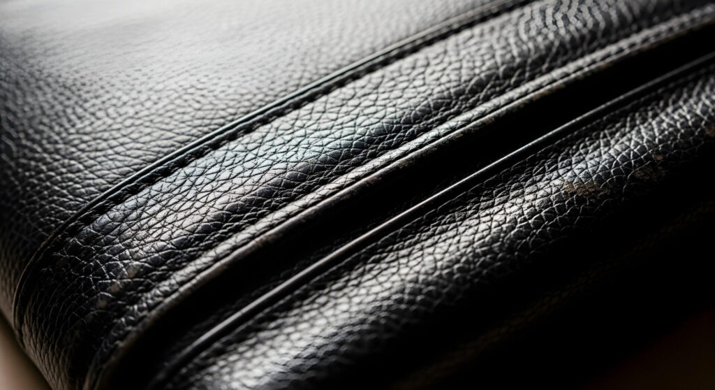 detail bahan kulit untuk kendaraan