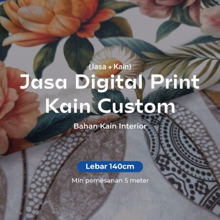 Custom Print Kain Sofa