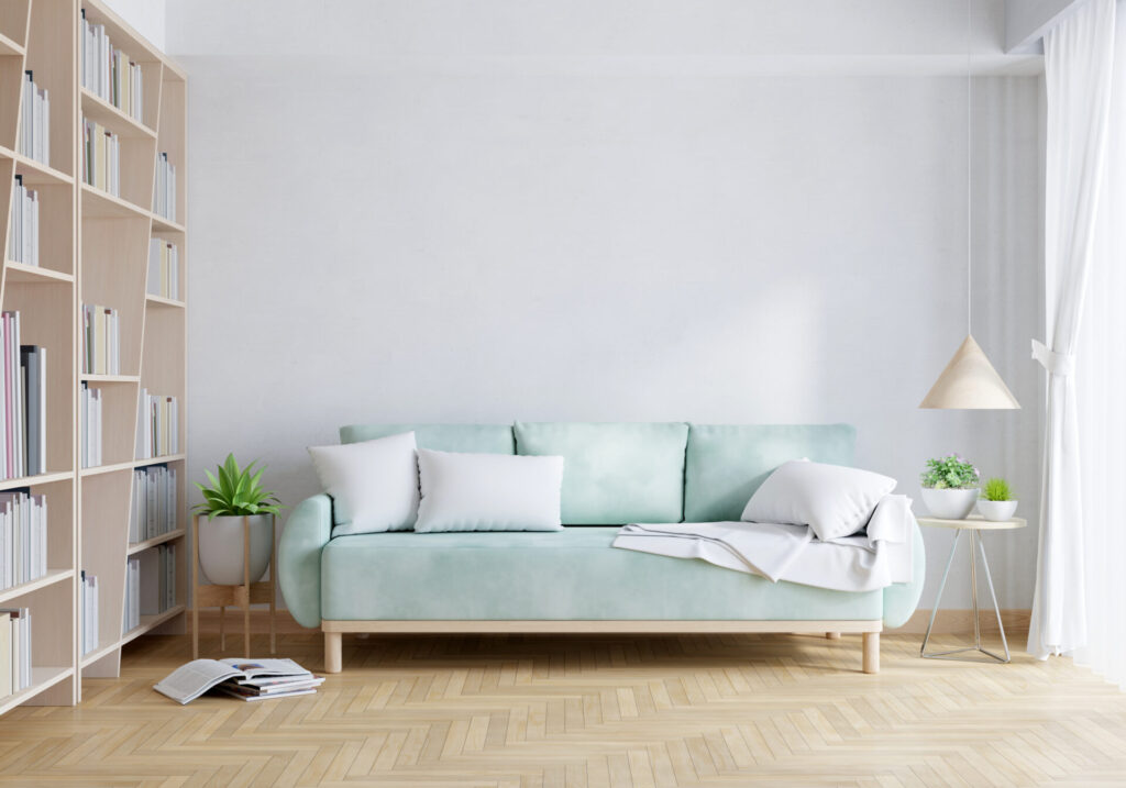 inspirasi warna kain sofa ruang tamu