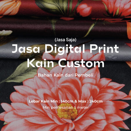 Jasa Printing Kain Sublim (Kain dari Customer)